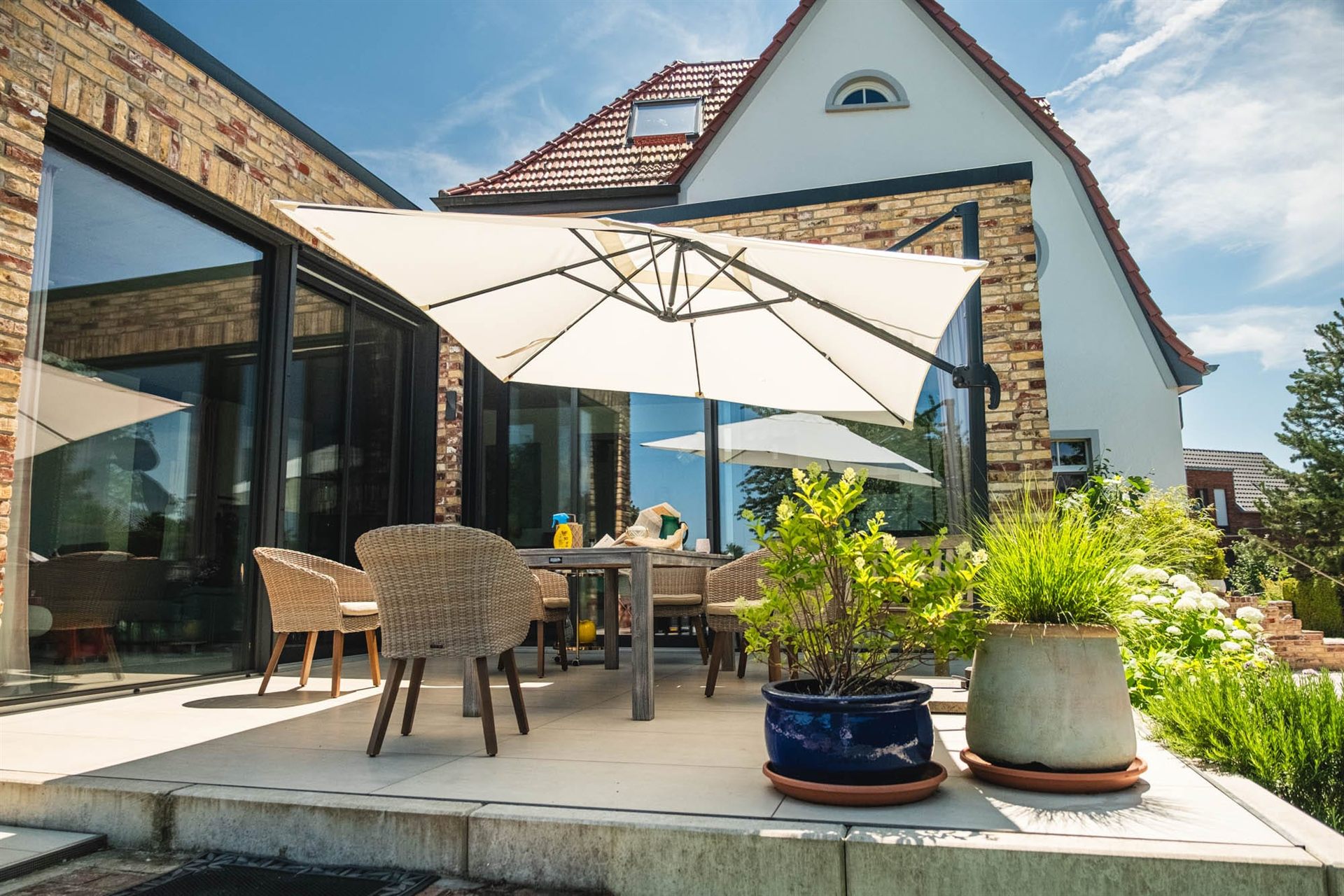 Ein Garten beim Tag der Offenen Gärten